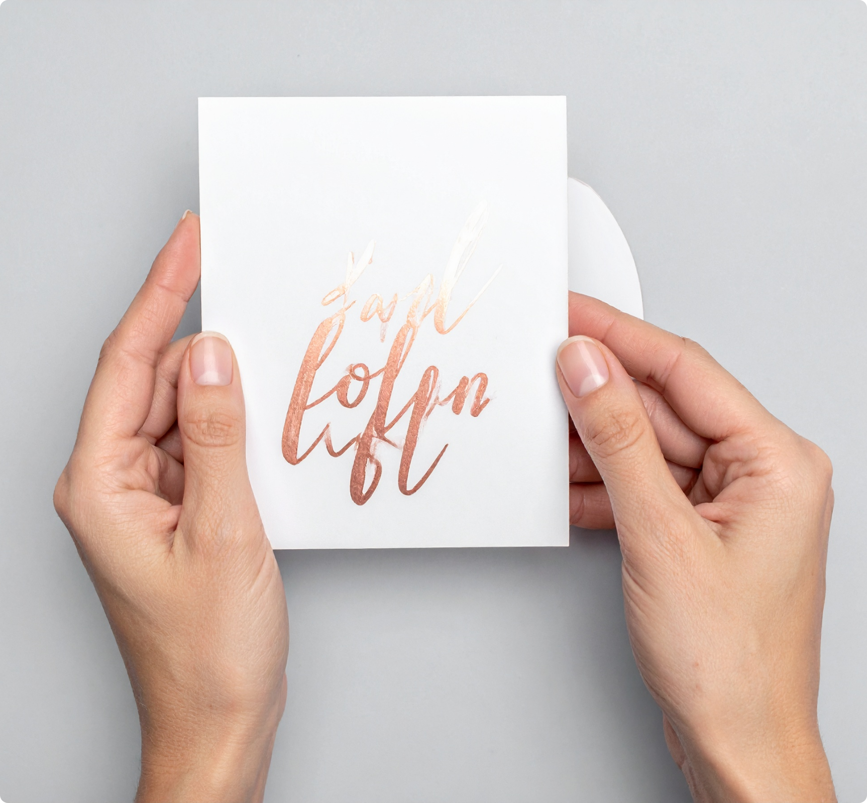 Dorure à chaud - Cuivré